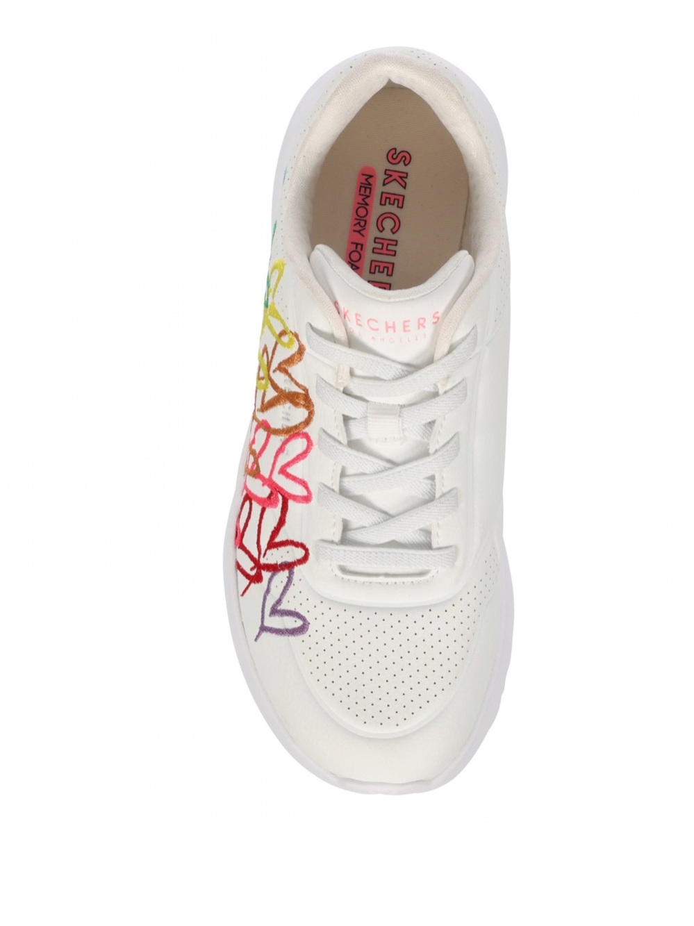 SKECHERS WOMENS WOMENS UNO FULL OF HEART SNEAKER - Picture 6 of 7